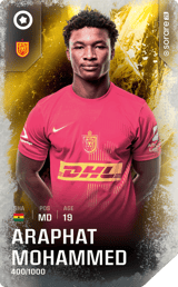 Araphat Mohammed - limited