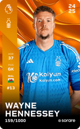 Wayne Hennessey - limited