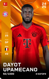 Dayot Upamecano - limited