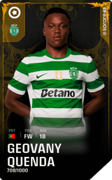 Geovany Quenda - limited