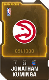 Jonathan Kuminga - limited