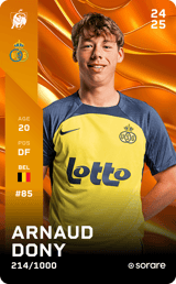 Arnaud Dony - limited