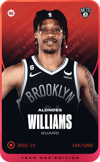 Alondes Williams - rare