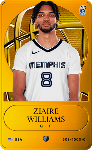 Ziaire Williams - limited
