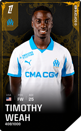 Timothy Weah - limited