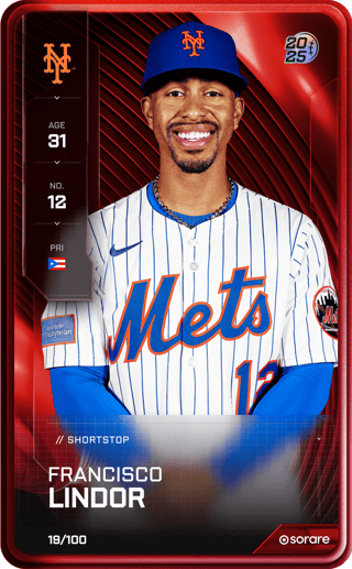 Francisco Lindor - rare