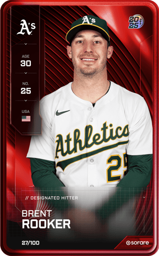 Brent Rooker - rare