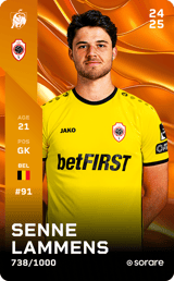 Senne Lammens - limited