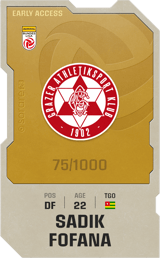 Sadik Fofana - limited