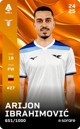 Arijon Ibrahimović - limited