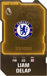 Liam Delap - limited