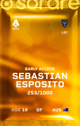 Sebastian Esposito - limited