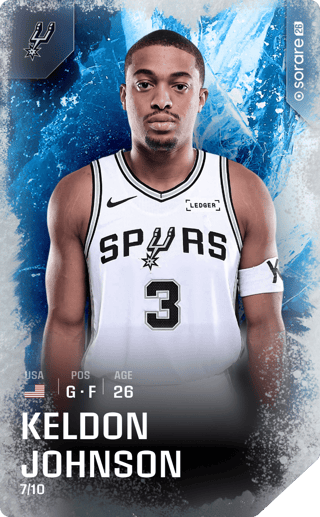 Keldon Johnson - super_rare