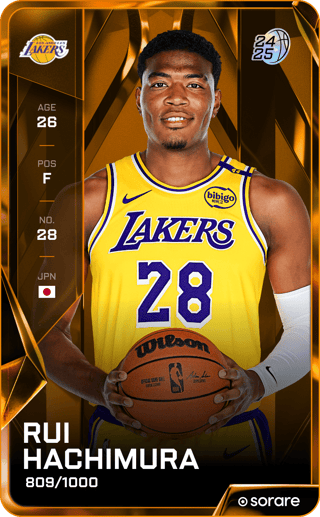 Rui Hachimura - limited