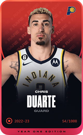 Chris Duarte - rare