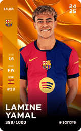 Lamine Yamal - limited