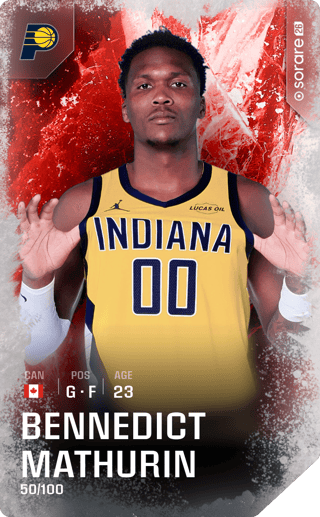 Bennedict Mathurin - rare