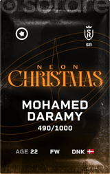 Mohamed Daramy - limited