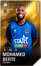 Mohamed Berte - limited