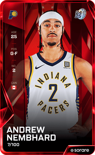 Andrew Nembhard - rare