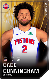 Cade Cunningham - limited