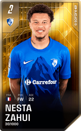 Nesta Zahui - limited