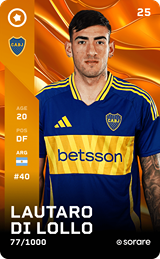 Lautaro Di Lollo card