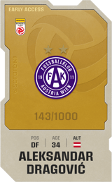 Aleksandar Dragović - limited