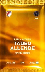 Tadeo Allende - limited