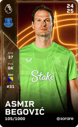 Asmir Begović - limited