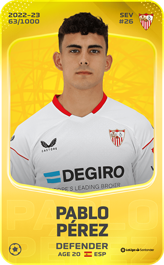 Pablo Pérez - limited