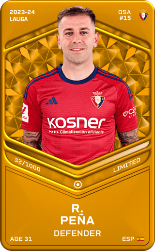 R. Peña - limited