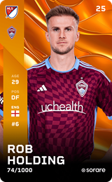 Rob Holding - limited