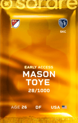Mason Toye - limited