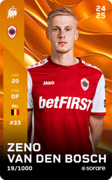 Zeno Van Den Bosch - limited