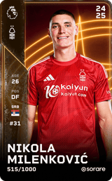 Nikola Milenković - limited
