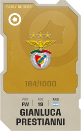 Gianluca Prestianni - limited