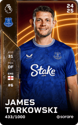 James Tarkowski - limited
