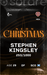 Stephen Kingsley - limited