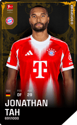 Jonathan Tah - limited