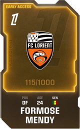 Formose Mendy - limited