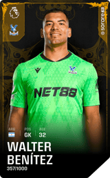 Walter Benítez - limited