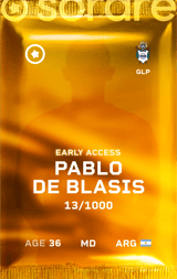Pablo De Blasis - limited