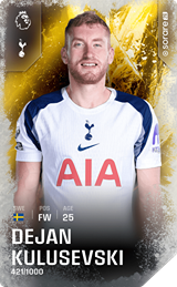 Dejan Kulusevski - limited