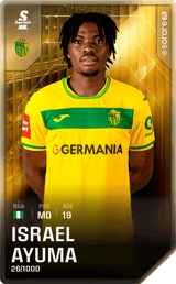 Israel Ayuma - limited