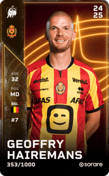 Geoffry Hairemans - limited
