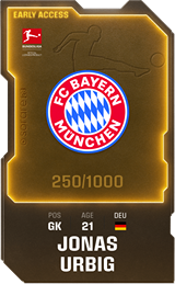 Jonas Urbig - limited