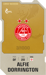 Alfie Dorrington - limited