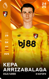 Kepa Arrizabalaga - limited