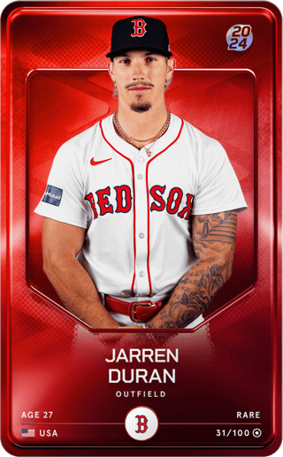 Jarren Duran - rare
